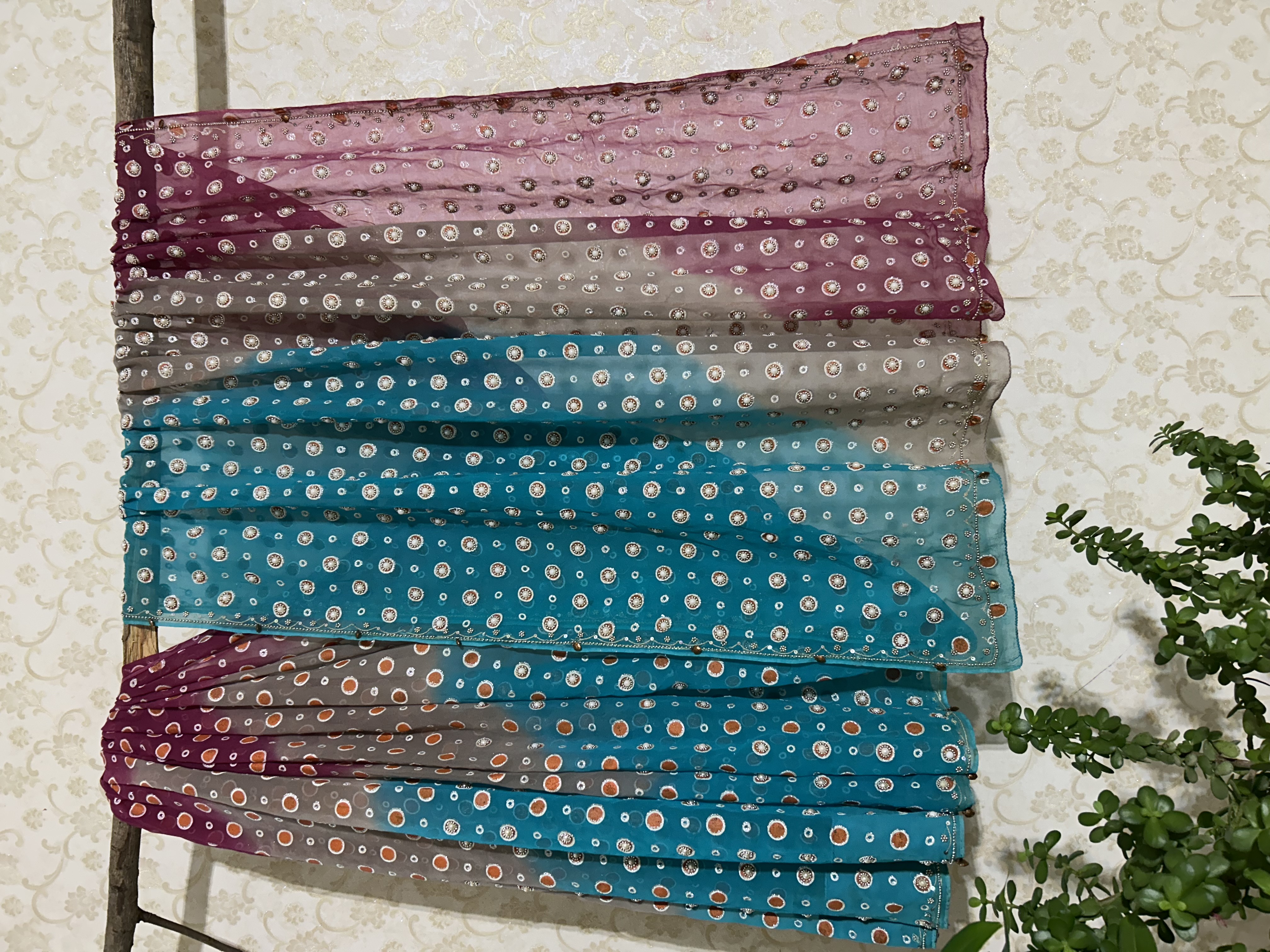 Emerald Banarasi Silk Saree — image 1